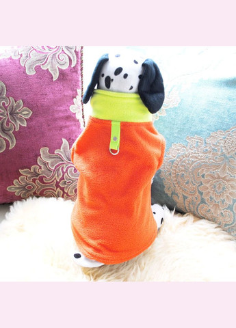 Жилетка для котов и кошек с кольцом Pet Style "Двухцветная" Оранжевая XL No Brand - (323231832)