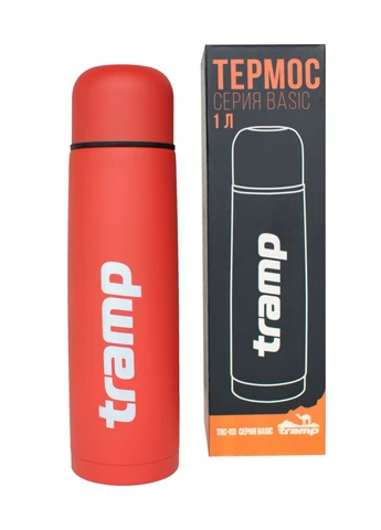 Термос Basic 1 л, Оливковый Tramp (400806900)