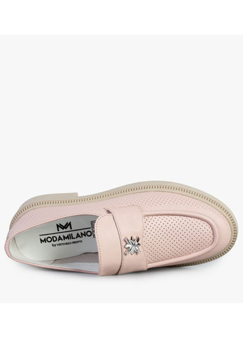 ModaMilano Туфли лоферы женские бренда 8200683_(2) розовый з натуральная кожа, украина — демисезон (329405480)