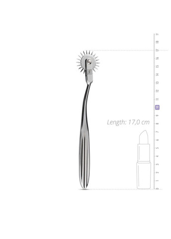 Колесо Вартенберга игольчатое Pinwheel 1 Wheel Steel БДСМ аксессуар для фетиша Sinner Gear Unbendable (298573174)