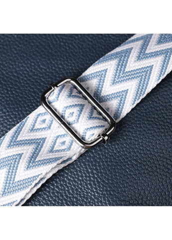 Сумка крос-боді через жіноче плече з натуральної шкіри середня Блакитний 38204 Vintage (355245255)