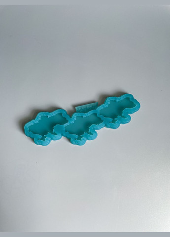 Молд 3в1 карта України 64*40*5 мм для брелоків магнітів силіконова форма молд для епоксидної смоли No Brand (370566669)