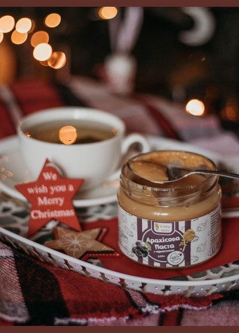 Арахісова паста з чорносливом та шоколадом (скло) 200 г Funny Nuts (324612736)