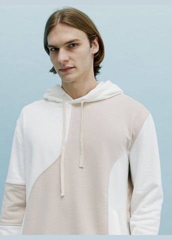 Худи для мужчин двухцветное Роза (293940610)