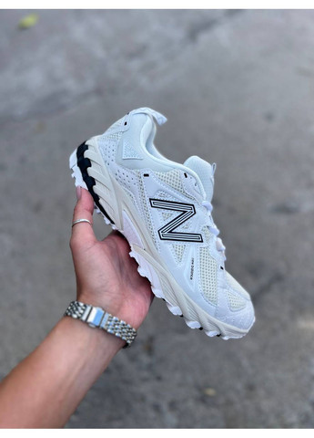 Білі Осінні кросівки чоловічі new balance 610 nimbus cloud white black ml610tba нью беланс 610 No Brand