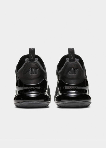 Черные всесезонные мужские кроссовки air max 270 ah8050-005 весна-лето сетка текстиль черные Nike