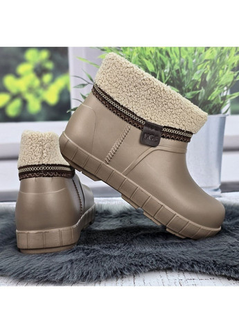 Чоботи жіночі піна короткі з хутряним відворотом Gipanis (366290145)