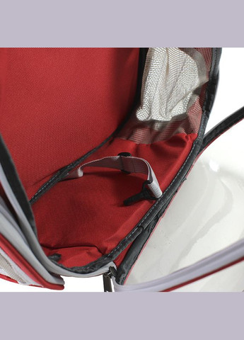 Рюкзак-переноска для кошек 253304 Panoramic Red 35*25*42cm с иллюминатором Taotaopets (365437106)