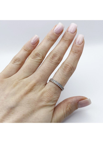 Серебряное кольцо с фианитом 16,5 1,94 г No Brand (370142447)