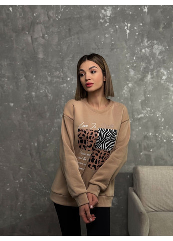 Теплий жіночий світшот Fashion Girl Savage (365726293)