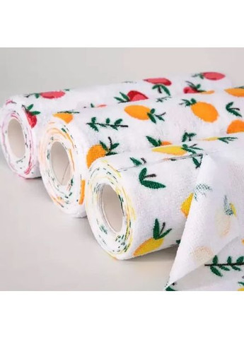 Відривні Рушники для Прибирання Мікрофібра Ялинка 25*25 см у рулоні 20 шт Koloco (366089282)