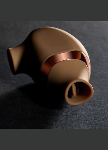 Вакуумний стимулятор для клітора з функцією лизання (рухливий язичок), рожевий Sweet Em (298052184)