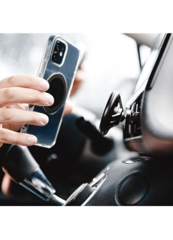 Автотримач для телефону MagMount Car Mount (Bracket Type) для iPhone 12 Black (GS-114-154-221-11) SwitchEasy (352506874)