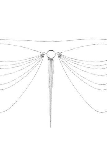 Цепочка Indiscrets Magnifique Waist Chain - silver, украшение на тело Bijoux (334709886)