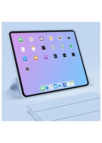 Чохол до планшета Tri Fold Soft TPU Silicone Apple iPad Air 11" M2 2024 Light Blue (711409) BeCover Tri Fold Soft TPU Silicone Apple iPad Air 11" M2 2 (405573883)