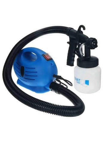 Краскопульт електричний Paint Zoom Пейнт Зум із пульверизатором синій 650 Вт (1756374634) No Brand (330579004)