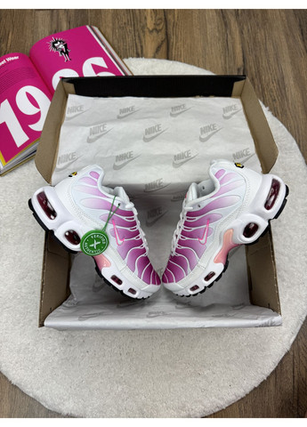 Рожеві Осінні кросівки чоловічі nike air max tn plus hot pink найк аір макс тн плюс No Brand