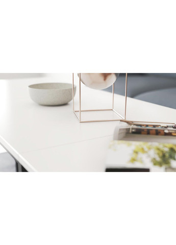 Стіл журнальний трансформер Куб Комбо 540x532x500 Чорний метал ДСП Біле 16 мм (FRD-105150) Ferrum-decor (365445093)