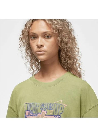 Футболка Oversized-футболка с коротким рукавом Heritage Olive FD7208-340 Nike - (398014490)