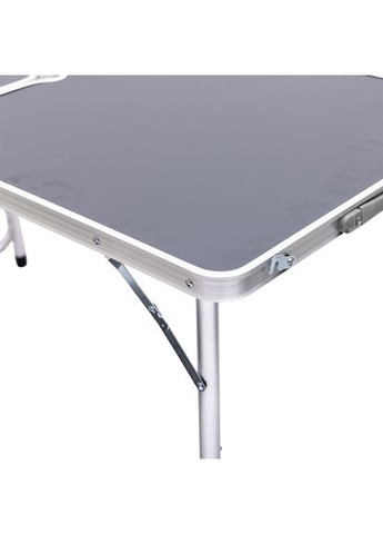 Розкладний стіл + 4 стільці кемпінговий набір для пікніка, риболовлі, відпочинку, туризму Чорний JY-12060B (A-034839) LUGI (354825545)