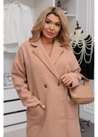 Темно-бежеве демісезонне Жіноче пальто Гермес