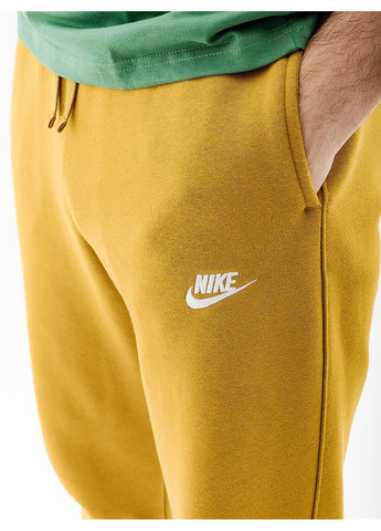 Коричневые спортивные демисезонные брюки Nike