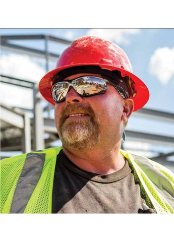 Окуляри захисні з ущільнювачем Proximity (indoor/outdoor) Anti-Fog, дзеркальні напівтемні Pyramex (370271107)