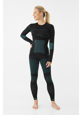 Комплект термобелья Ilsa женский black/turquise - 500151977-70 Viking (358497695)