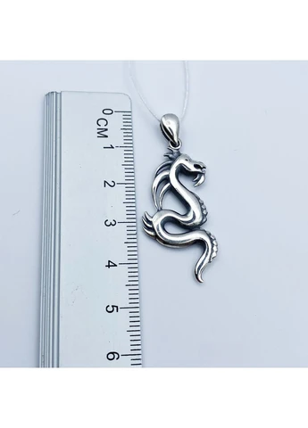 Амулет срібний "Дракон" 4,95 г No Brand (382675787)