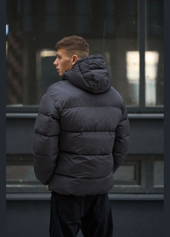 Серый зимний Пуховик Intruder