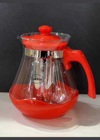 Чайник заварочный для чая 1500 мл (CB-6215) Красный Con Brio (334010026)