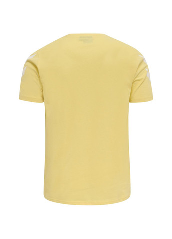 Жовта футболка з логотипом для чоловіка 212570 жовтий Hummel