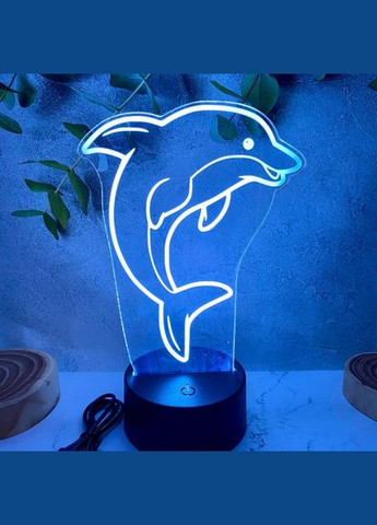 Нічниксвітильник "Дельфін" Cozy-Up (276003808)