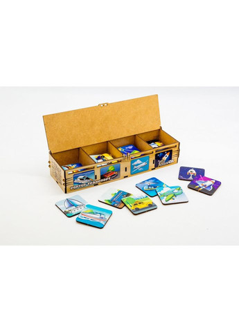 Дитячий Сортер Монтессорі "Транспорт" Puz-34043 PuzzleOK (315023082)