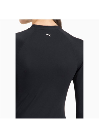 Чорний демісезонний костюм для серфінгу swim women long sleeve surf suit Puma