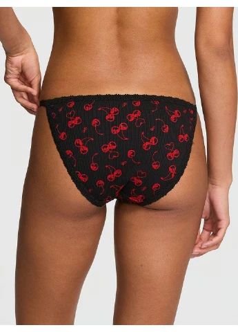 Трусики бикини PINK Wink™ Lace-Trim String Bikini Panty Victoria's Secret (379794699)