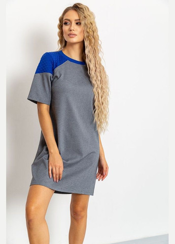 Серо-синее платье, цвет серо-синий, Ager