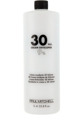 Кремообразный окислитель-проявитель Cream Developer 30 1000ml (62735-161979) Paul Mitchell (368609690)