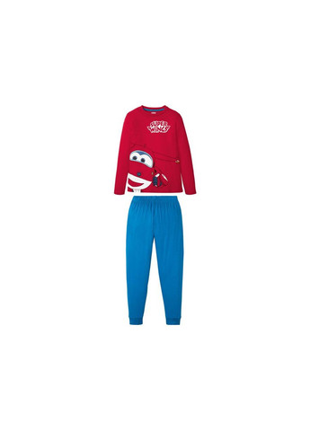 Червона всесезон піжама для хлопчика лонгслив + брюки Pepperts