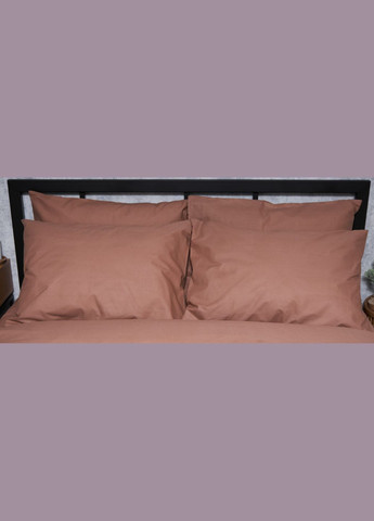 Комплект постільної білизни Бязь Gold Люкс «» King Size 220x240 наволочки 2х50х70 (MS-820004516) Moon&Star Light Brown (302973903)