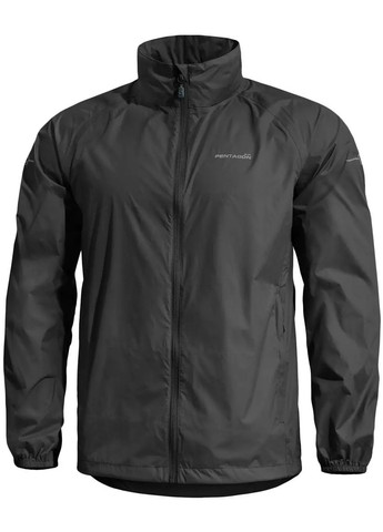 Чорна демісезонна куртка cloudburst rain jacket black Pentagon