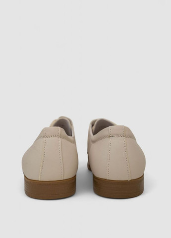 Бежевые туфли мужские с перфорацией,, 243rc1313 KangFu