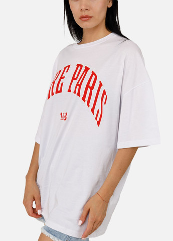 Жіноча футболка з коротким рукавом колір білий CB-00254144 Crep - (319115350)