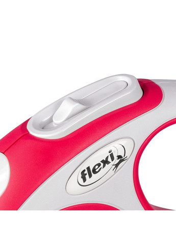 Поводок-рулетка для собак New Comfort лента красная размер XS 3 м/12 кг Flexi (370803516)