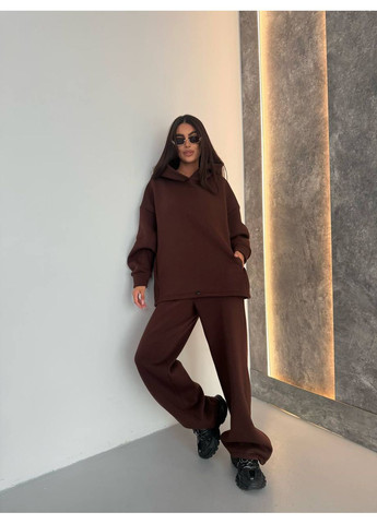 Жіноче худі оверсайз із турецької трьохнитки на флісі заміри в описі GD/GL Модний простір (369625074)