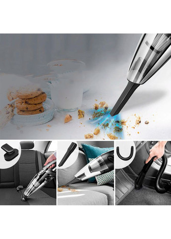 Автомобільний бездротовий пилосос 2200 мАг + насадки ABS (368765900)