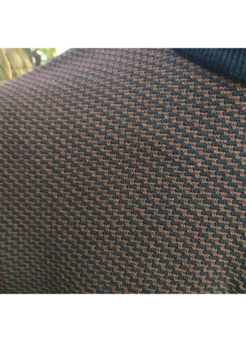 Коричневый демисезонный свитер мужской джемпер с молнией под горло No Brand