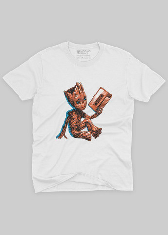 Женская футболка с принтом супергероев - Часовые Галактики (TS001-1-WHI-006-017-004-F) Modno - (292118138)