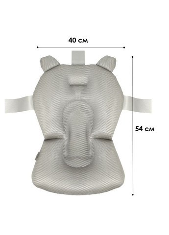 Матрацик-килимок у ванну Bestbaby 330P Blue Stars для дитини з кріпленнями 19 шт. Baby Best (352011463)