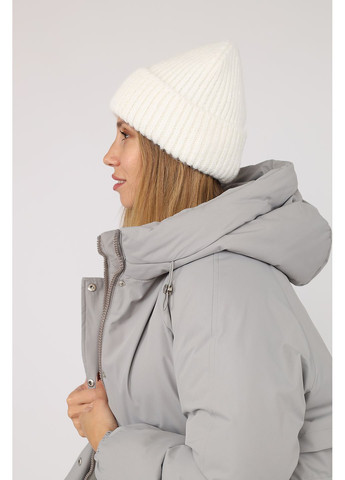 Шапка жіноча колір молочний CB-00280596 Yuki (362896834)